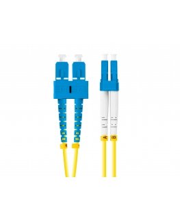 Lanberg FO-SULU-SD11-0010-YE InfiniBand/fibre optic cable 1 m SC LC Yellow