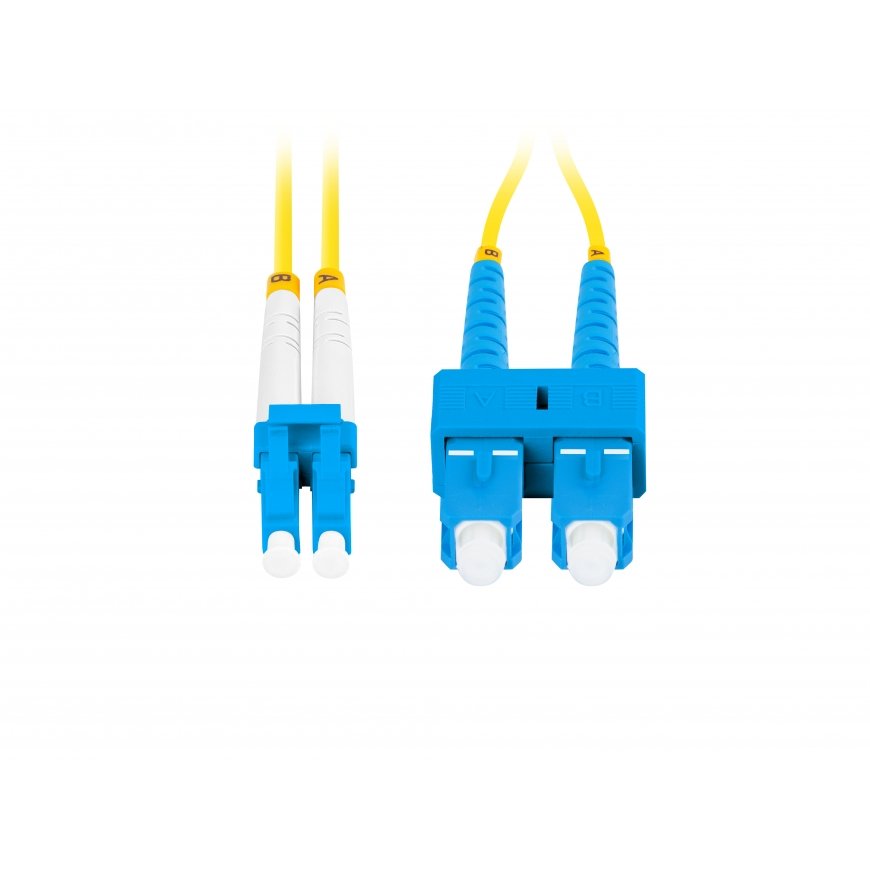 Lanberg FO-SULU-SD11-0010-YE InfiniBand/fibre optic cable 1 m SC LC Желтый – 3