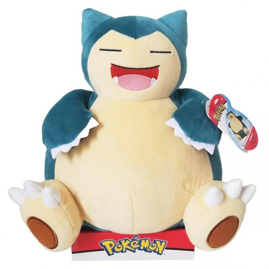 Jazwares Pokemon - Snorlax Plush (Wave 6), 30cm – 3