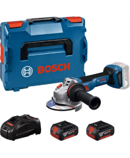 Bosch GWS 18V-11, 2x5.0Ah, GAL1880, LB
