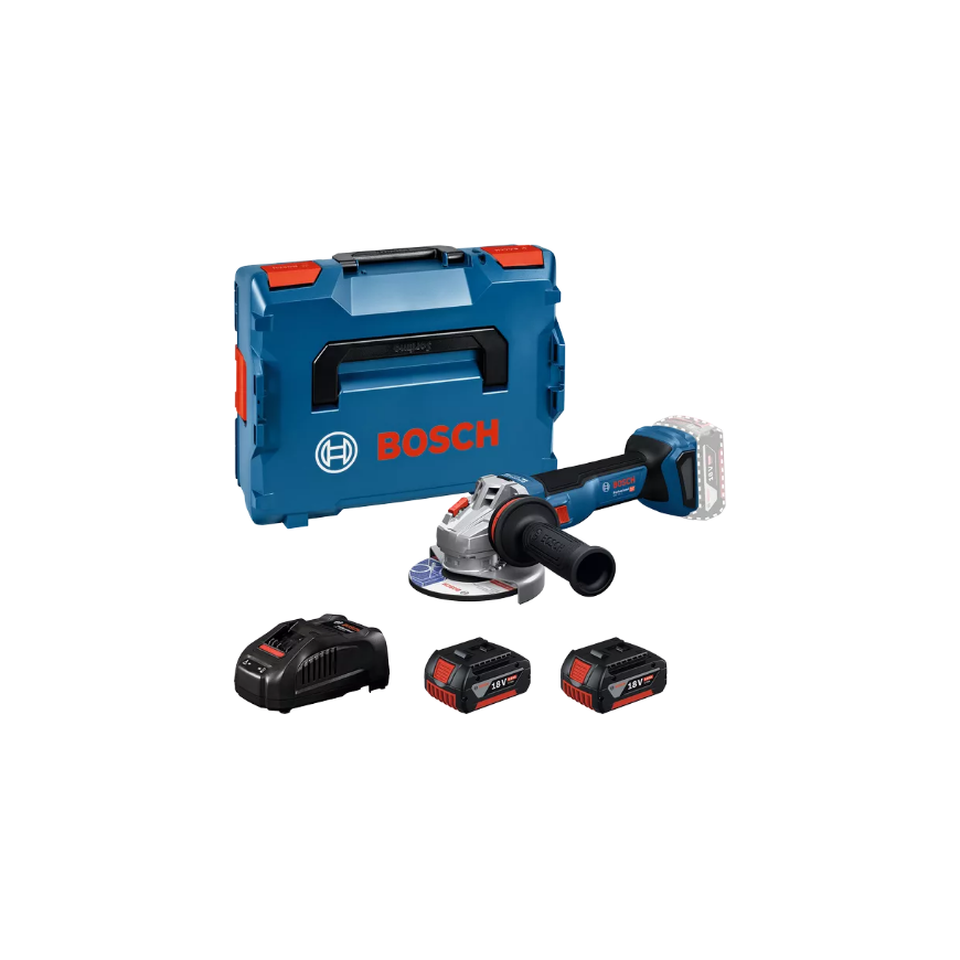 Bosch GWS 18V-11, 2x5.0Ah, GAL1880, LB