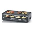 Severin RG 2365 raklete grils 8 persona(s) 1300 W Melns