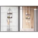 5five Simply Smart Bathroom Shelf with Suction Cups, 2 Shelves