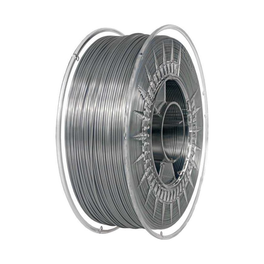 Devil Design Silk Plastic - 1.75mm - 1kg - Silver – 3