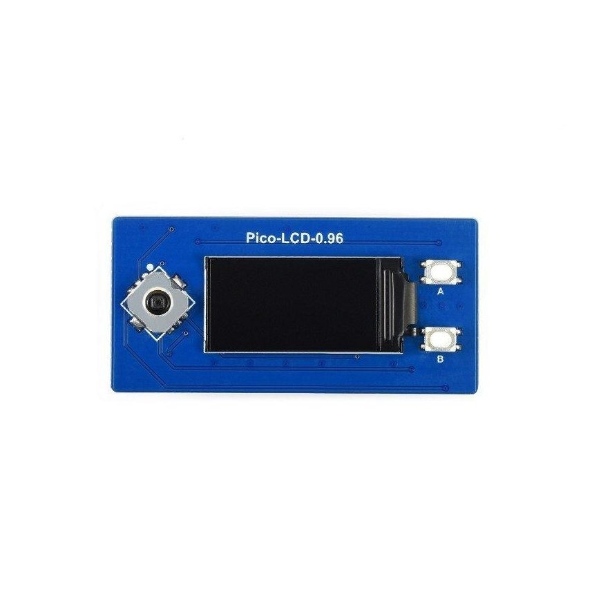 IPS LCD display 0.96" 160x80px, SPI, 65K RGB, for Raspberry Pi Pico, Waveshare 19653 – 5