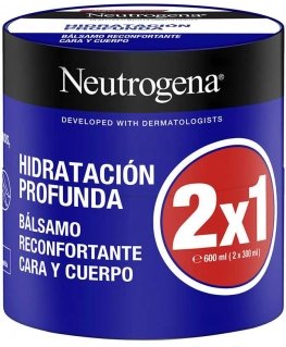 Neutrogena DEEP HYDRATION balm pack 2 x 300 ml