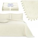 AmeliaHome Bedspread color cream Material - textile, microfiber Size 170x210 AmeliaHome Bedspread color cream Material - textile, microfiber Size 170x210