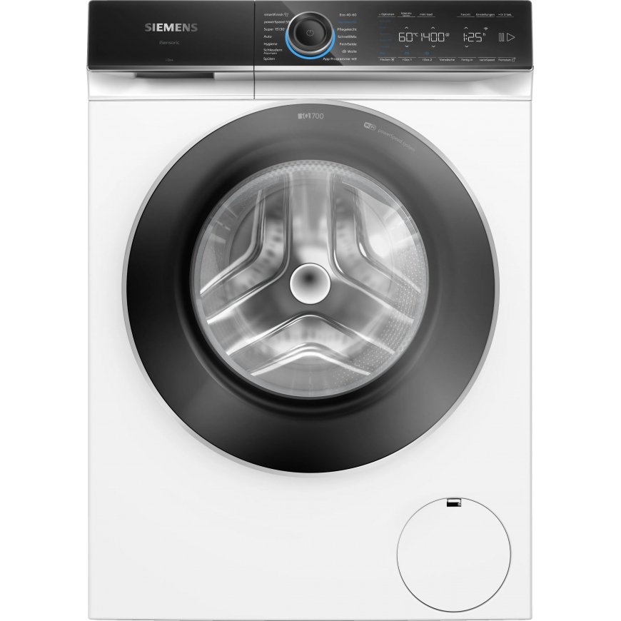 Siemens iQ700 WG44B2A40 pesumasin Eest täidetav 9 kg 1400 RPM Valge