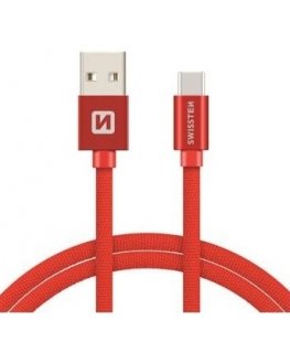 Swissten 71521306 USB cable USB 3.2 Gen 1 (3.1 Gen 1) 2 m USB A USB C Red