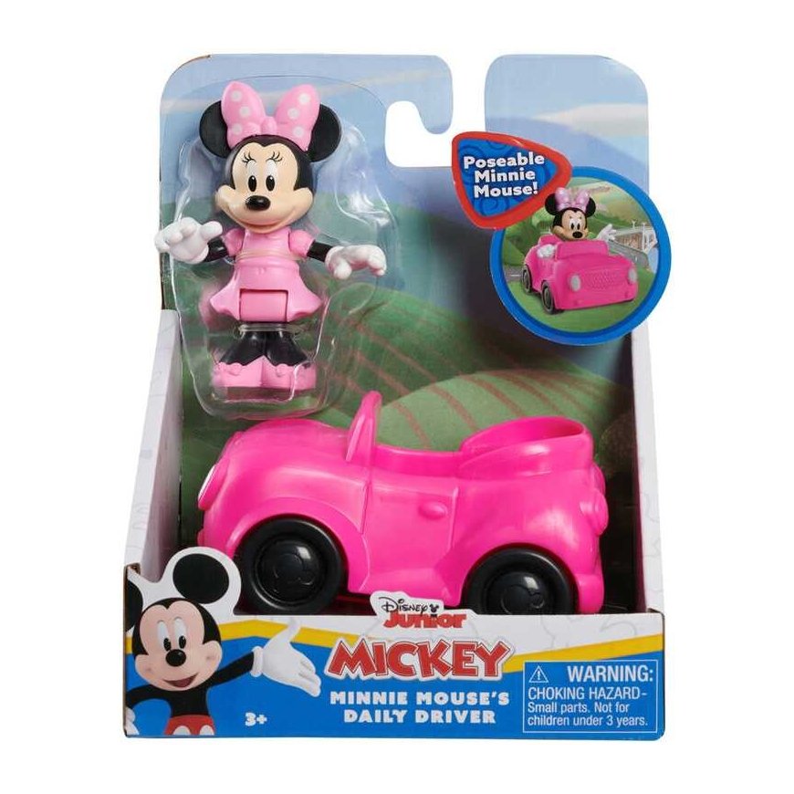 justplay Disney Mickey Minnie car assorted figure – 5