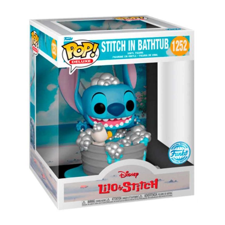 Funko POP figure Deluxe Disney Lilo & Stitch - Stitch in Bathtub Excusive