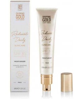 Kasvojen aurinkovoide "Dripping Gold Radiant Daily SPF 30" (kosteusvoide) 40 ml