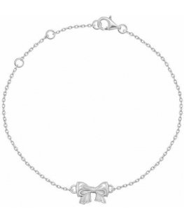 Brilio Silver Minimalistinė sidabrinė apyrankė su lankeliu BRC188W