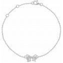 Brilio Silver Minimalistinė sidabrinė apyrankė su lankeliu BRC188W Brilio Silver Minimalistinė sidabrinė apyrankė su lankeliu BRC188W