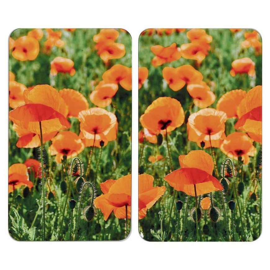 WENKO Champs de Coquelicots virtuves dēlītis