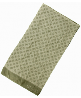 Guess, Helaina Kefiah, Textile Scarf, 4G Logo, AW8850 POL03, 135 x 135 cm, For Women