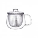 KINTO - UNITEA Unimug - Muki teesiivilällä 350ml Kirkas KINTO - UNITEA Unimug - Muki teesiivilällä 350ml Kirkas