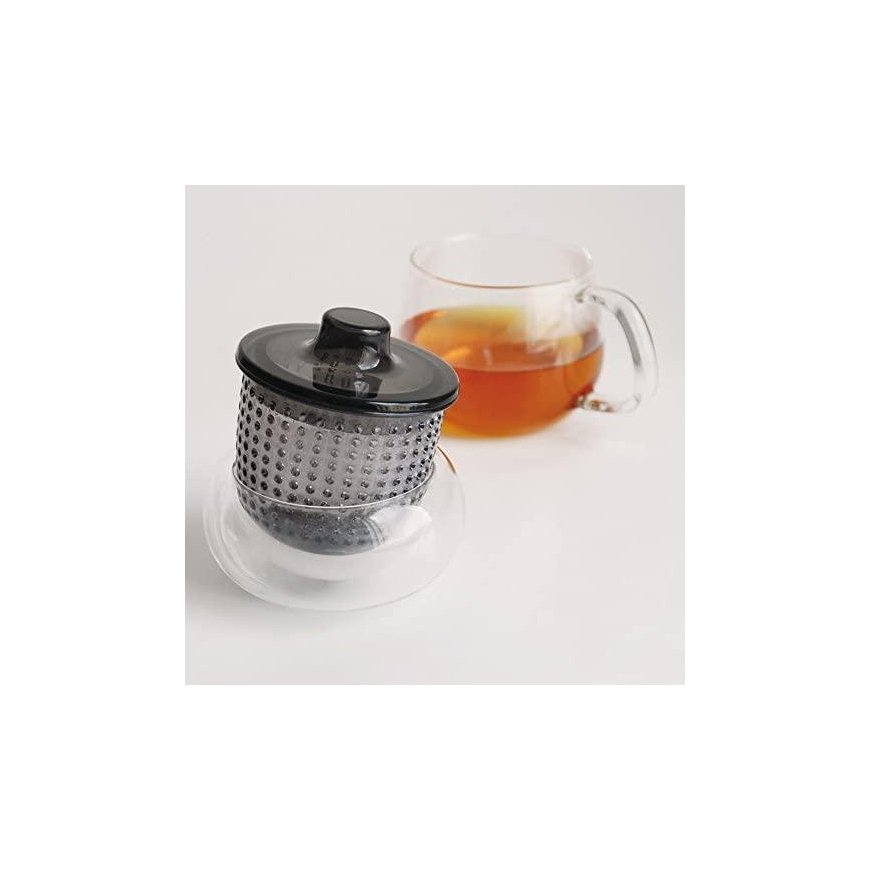 KINTO - UNITEA Unimug - Mug with tea strainer 350ml Transparent – 5