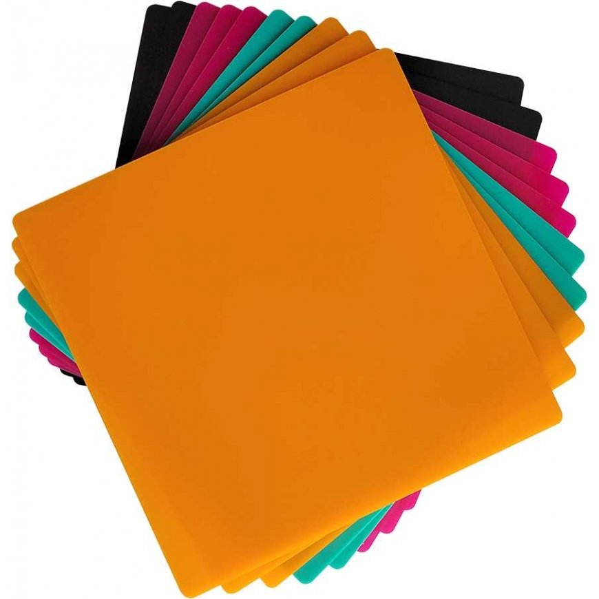 Creality Falcon series matte colored acrylic sheets 200x200x3mm - 10pcs