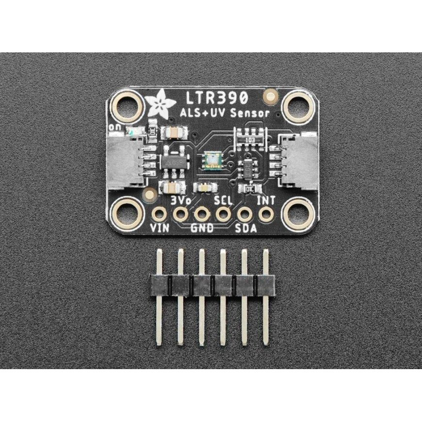 LTR390, UV light sensor, STEMMA QT / Qwiic, for Arduino and Raspberry Pi, Adafruit 4831 – 2