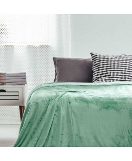 DecoKing Peitto MIC väri minttu solid style klassinen materiaalityyppi - tekstiili mikrokuitu 160x210