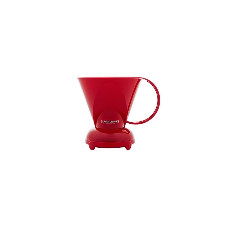 Clever Dripper - L 500ml Raudona + 100 Filters