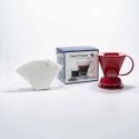 Clever Dripper - L 500ml punainen + 100 suodatinta Clever Dripper - L 500ml punainen + 100 suodatinta