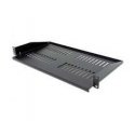 XtendLan 19" wall cabinet 15U 600x450, load capacity 60 kg, glass smoked doors, extended, black XtendLan 19" wall cabinet 15U 600x450, load capacity 60 kg, glass smoked doors, extended, black
