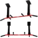 Neo-Sport Ceiling-mounted crossbar NS-317, Red/black Neo-Sport Ceiling-mounted crossbar NS-317, Red/black