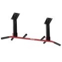 Neo-Sport Ceiling-mounted crossbar NS-317, Red/black Neo-Sport Ceiling-mounted crossbar NS-317, Red/black