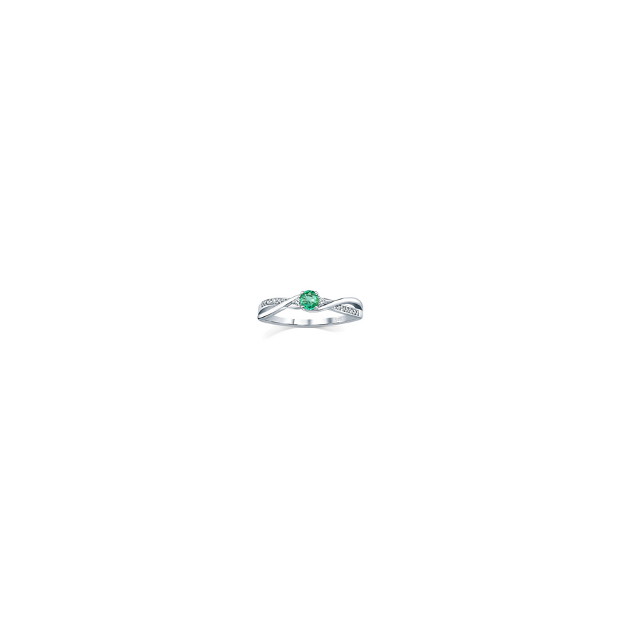Silvego Silver ring with real natural emerald JJJR1100ER – 2