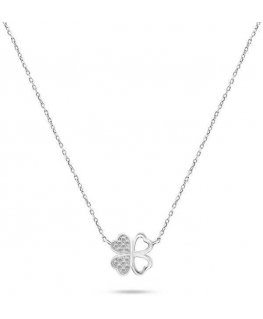 Brilio Silver Silver Lucky Necklace NCL64W (chain, pendant)