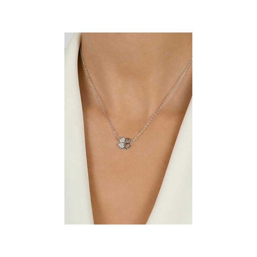 Brilio Silver Silver Lucky Necklace NCL64W (chain, pendant) – 3