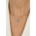 Brilio Silver Silver Lucky Necklace NCL64W (chain, pendant)