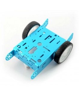 Oem Blue, Metal Chassis 2WD 2 Wheels with DC Motor