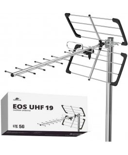 Antena DVB-T2 Spacetronik EOS UHF 19 Juodas