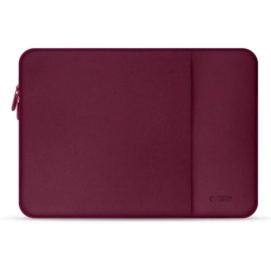 Tech-Protect Neoprene Nešiojamas kompiuteris Case 13" - Burgundy – 3