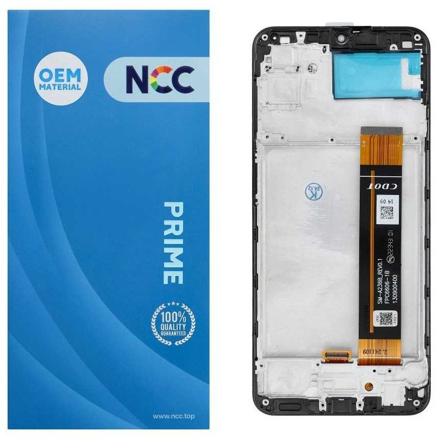 NCC LCD screen for SAMSUNG A23 5G A236 B/U/E OEM with frame – 5