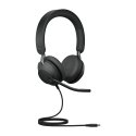 Jabra Evolve2 40 SE Kuulokkeet Langallinen Pääpanta Puhelut/Musiikki USB Type-C musta