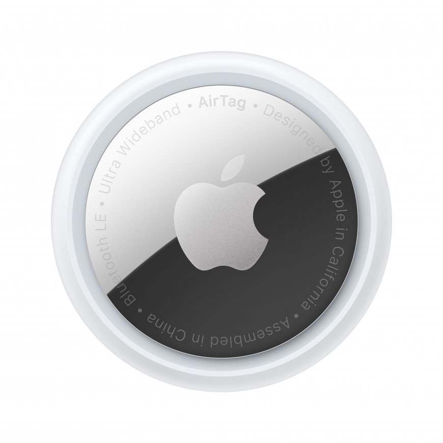 Apple AirTag Elementas Ieškiklis Sidabras, Balta