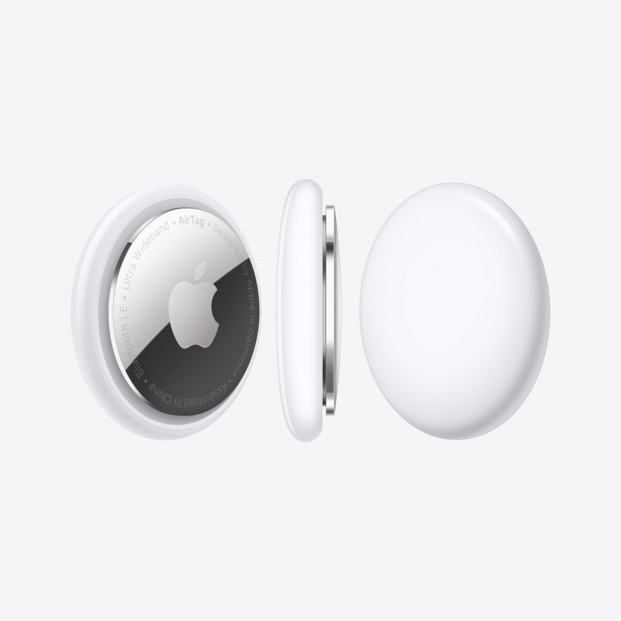 Apple AirTag Elementas Ieškiklis Sidabras, Balta – 3