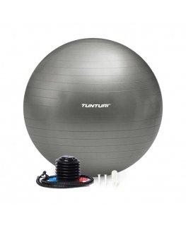 Võimlemispall TUNTURI Gymball 90cm, Anti-Burst, Silver
