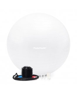 Gymnastics ball TUNTURI Gymball 75 cm. Anti Burst, Off-white