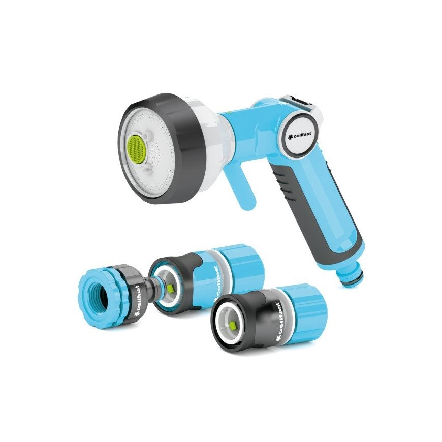 CELLFAST Ergo Multifunctional water sprinkler Black, Blue, White