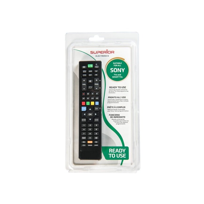 Superior RCSONY kauko-ohjain IR Langaton TV Painikkeiden painaminen – 2