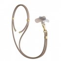 3MK EasyClip siksna Mobilais telefons Neilons, Cinks Zelts, Tumši pelēks 3MK EasyClip siksna Mobilais telefons Neilons, Cinks Zelts, Tumši pelēks