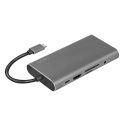 LogiLink UA0383 sülearvuti dokk ja pordireplikaator Juhtmega ühendatud USB 3.2 Gen 1 (3.1 Gen 1) Typ LogiLink UA0383 sülearvuti dokk ja pordireplikaator Juhtmega ühendatud USB 3.2 Gen 1 (3.1 Gen 1) Typ