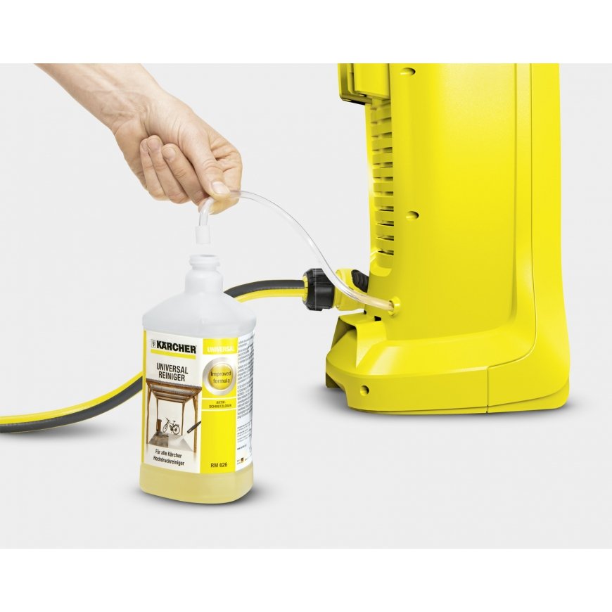 Kärcher K 2 Battery slėginis plautuvas Kompaktiškos Baterija 340 l/h Juoda, Geltona – 2