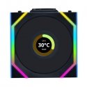 Lian Li UNI FAN SL Wireless LCD 120 Корпус компьютера Вентилятор 12 cm Черный 3 шт