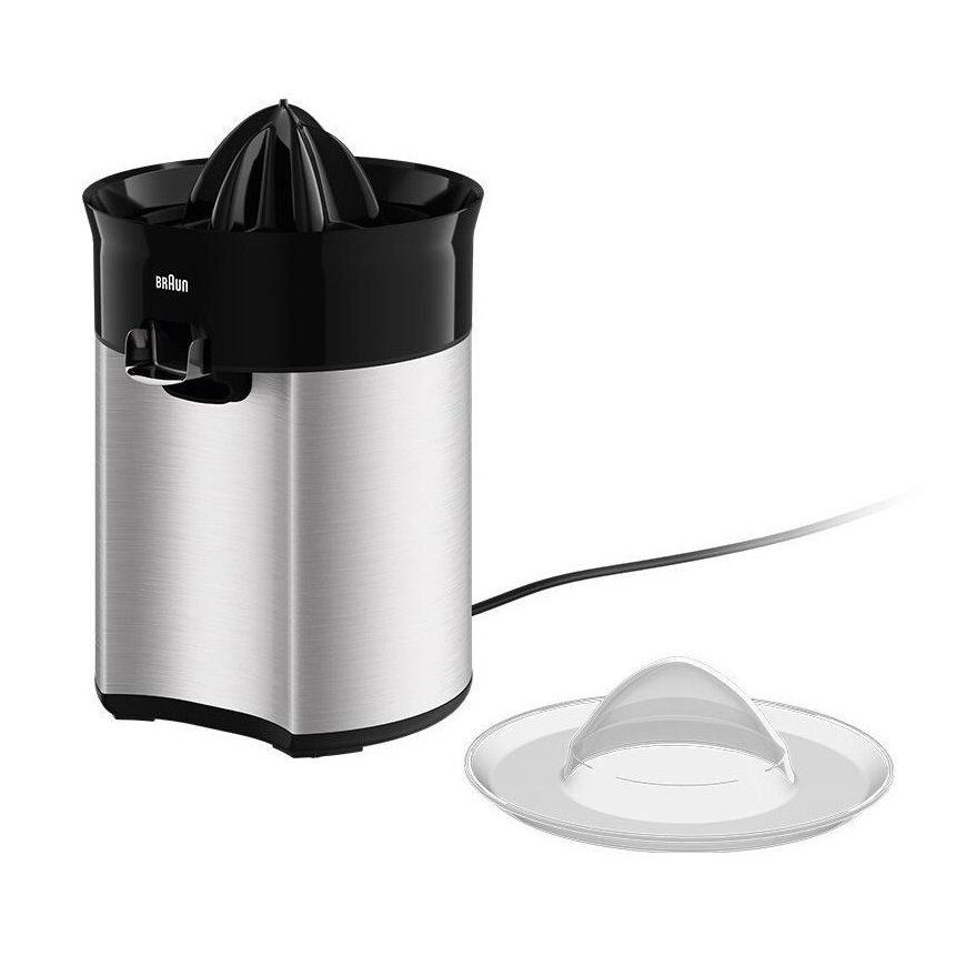 Braun CJ5050 BK electric citrus press 60 W Black, Metallic – 2